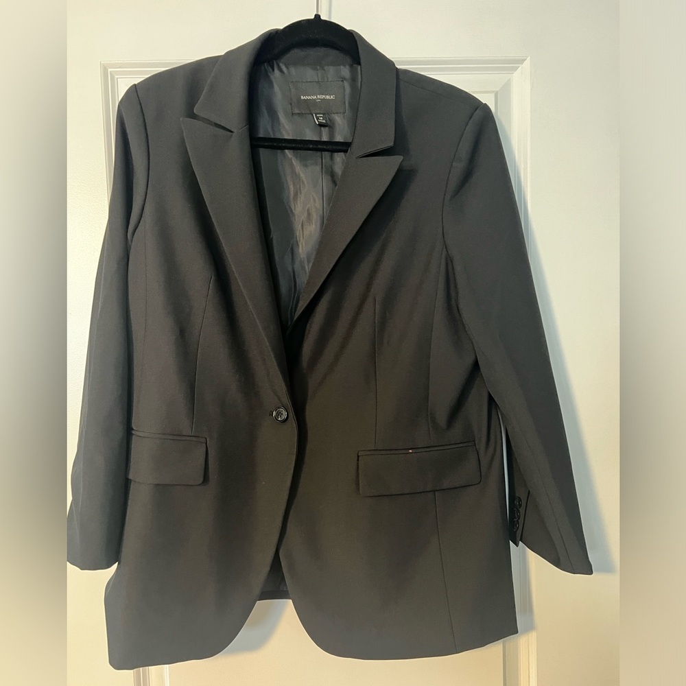Black banana republic blazer